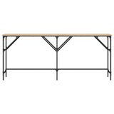 thumbnail of Table console chêne sonoma 180x29x75 cm bois d'ingénierie Modèle Atlas Office Pro Modern