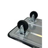 thumbnail of METRO Professional Platformwagen / transportwagen, 47,5 x 73,5 x 82 cm, opvouwbaar, tot 150 KG, ergonomische handgreep, met remmen, zilver / zwart