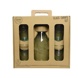 thumbnail of 4 Trinkgläser mit Karaffe Glas Trinkgeschirr Wasserkaraffe Gläser Geschenkset Gläserset Trinkbecher Wassergläser Saftgläser Limonadengläser