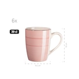 thumbnail of MÄSER Frühstückset 18-tlg., Serie LUMACA, Rosa, 931494