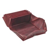 thumbnail of Greenburry Kellnerbörse Leder Kellnertasche Portemonnaie Taxibörse rustikal rot rusty red