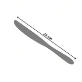 thumbnail of Coltello da Tavola Forgiato Flavia in Acciaio Inox Set 12pz - Design elegante, per Bar Ristorante Casa