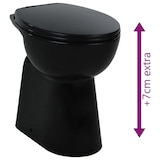 thumbnail of Helloshop26 - Toilette haute sans bord avec fermeture douce cuvette wc siège de toilette salle de bain maison intérieur 7 cm 02_0003565