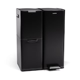 thumbnail of Tiyo 3-in-1 Mülleimer 60 L entnehmbare Eimer Soft-Close Schwarz