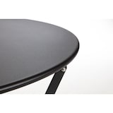 thumbnail of Table de terrasse en acier Bolero noire