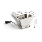 thumbnail of Moulinex Tritaprezzemolo manuale in acciaio inox vecchia produzione