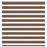thumbnail of vidaXL Doppelrollo Braun 140x150 cm Stoffbreite 135,9 cm Polyester