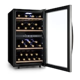 thumbnail of Klarstein Vinamour 45 DuoWeinkühlschrank 2 Zonen 118 Ltr / 45 Fl 5-18 °C Edelstahl