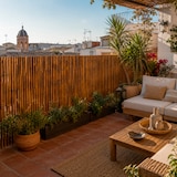thumbnail of Arella In Bamboo Naturale Carbonizzato Ø 20-30 mm Recinzione Per Esterno Frangisole Privacy Ombra Per Balcone Giardino 120 x 250 CM