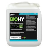 thumbnail of BiOHY Glas- und Oberflächenreiniger (10l Kanister) | Konzentrat | Universalreiniger | Intensiv & Nachhaltig reinigender Automatenreiniger