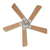 thumbnail of Deckenventilator Rotary Chrom Buche mit Fernbedienung 132