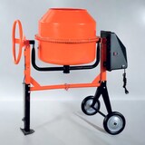 thumbnail of Betoniera elettrica mixer cemento 140 lt potenza 550 watt