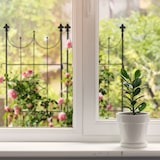 thumbnail of Relaxdays Rankgitter, 2er Set, HxB 183 x 46 cm, Metall, Rankhilfe für Kletterpflanzen, freistehend, zum Stecken, schwarz