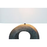 thumbnail of SalesFever lámpara de mesa |marco cerámica / pantalla lino | An 31 x Pr 15 x Al 55 cm | verde - beige