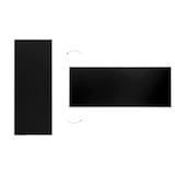 thumbnail of ALLboards Tableau à Craie Noir Magnétique avec Cadre en Aluminium Premium EXPO 300x120 cm