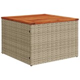 thumbnail of vidaXL 13-tlg. Garten-Sofagarnitur mit Kissen Beige Poly Rattan