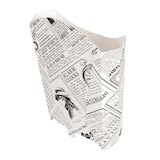 thumbnail of Garcia de Pou 1200 Unità - Scatoline Per Fritti Jumbo 'Thepack Times' 165 G 230 G/M2 13,5X8,5X16 Cm Bianco Cartone Ondulato A Nano-Micro