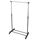 thumbnail of Storage solutions Kledingrek met wielen enkele stang 80x42x(90-165) cm