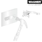 thumbnail of WAGNER Befestigungsclips 2tlg. Set - 45 x 55 mm - für Küchenfuß/Möbelfuß/Verstellfuß - Kunststoff, schwarz - 12041200