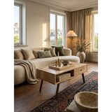thumbnail of Couchtisch Garda, Rustikaler Landhausstil, Massivholz-Mango und Metall. 95x50x42 cm | Kadima Design
