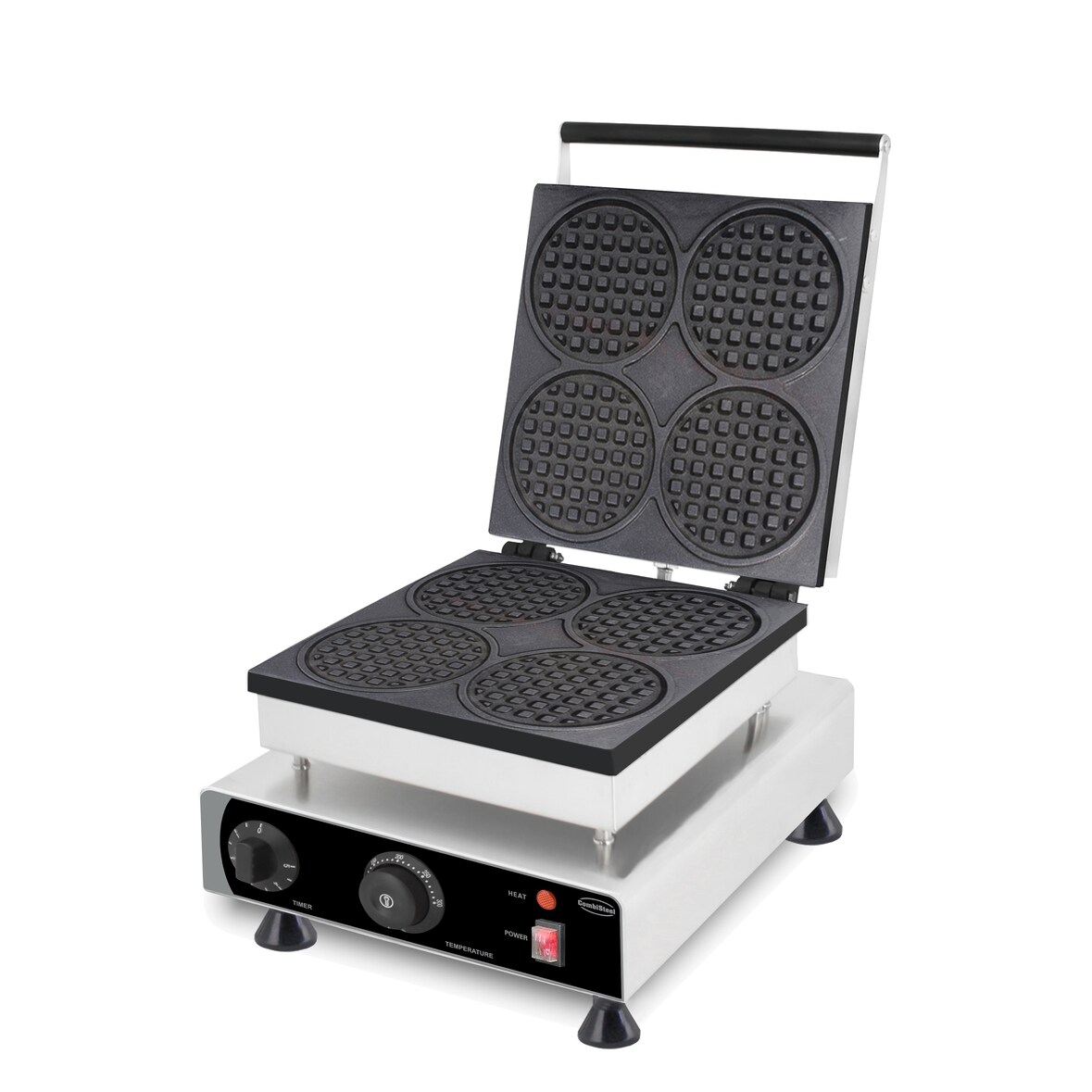 Waffeleisen 4St Runde Waffeln