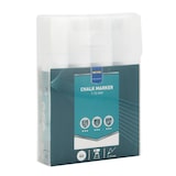 thumbnail of METRO Professional Marqueur craie , 7-15 mm, avec pointe jumbo, blanc, 4 pièces