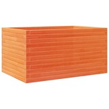 thumbnail of Helloshop26 - Hochbeet für Pflanzen Blumen Terrasse Garten gewachst 90 x 60 x 45,5 cm massives Kiefernholz braun 02_0038520