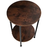 thumbnail of tectake Mesa de apoio Ballina  Madeira Industrial Escura, Rústica