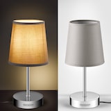 thumbnail of Tischlampe LED Lumiere 32x13x13 cm taupe