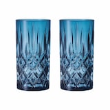 thumbnail of Nachtmann Noblesse Longdrinkgläser vintage blue 2er Set