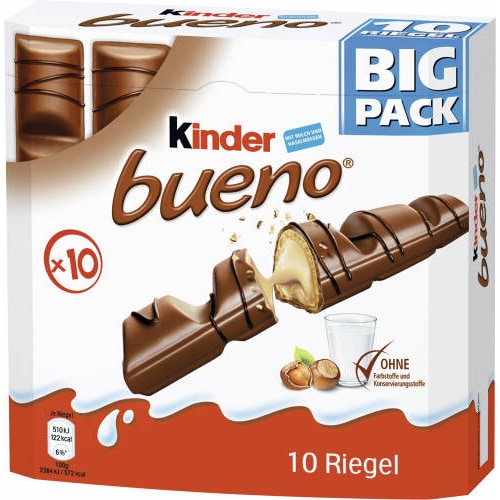 Kinder Bueno 10 Riegel (215 g)