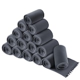 thumbnail of wometo 16er Set WAVE Fleecedecken 120x160 cm – OEKO-TEX ca. 300g weiche Fleece Decke mit Wellenrand Anti-Pilling grau