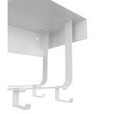 thumbnail of Gorillz Layer - Wandkapstok Met Hoedenplank - 8 Verschuifbare Kapstok Haken - Wit