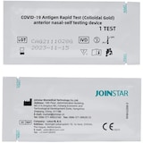 thumbnail of 25x Covid-19 Antigen Nasenabstrich Corona Selbsttest SARS-CoV-19 Joinstar Nasal