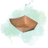 thumbnail of Ecolomique - 250 Pcs - Barquette kraft ingraissable avec PE 220 ml 14 x 10 x 3 cm - ECO210BQKEAT2