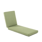 thumbnail of Almofada para espreguiçadeira de jardim, repelente à água, poliéster 200 gr, cor verde, 69 + 121 cm x60 cm x10 cm