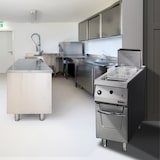 thumbnail of Freidora de Gas Industrial para Restaurante de 22 litros con 22 KW de potencia - S90NFGSP