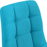 thumbnail of Chaise de salle à manger Tilde Tissu/Turquoise