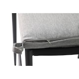 thumbnail of METRO Professional Chaise de bar TRACE II, acier / rotin PE / polyester, 105 x 54 x 62 cm, empilable, coussin inclus, gris foncé