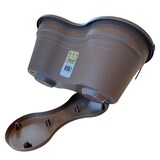 thumbnail of Balkon bloembak Hangbak Compleet - Bruin- 37 x 20 x 17 cm - 2 Stuks