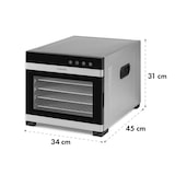 thumbnail of Flavour Dry Dörrautomat Temperatur: 35 - 75 °C digitaler Thermostat Schwarz