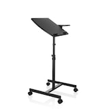 thumbnail of STA WERKPLEK Laptop sta tafel (laptoptafel) met wielen VM-SL, zwart hjh OFFICE