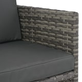thumbnail of vidaXL 7-tlg. Garten-Essgruppe mit Kissen Poly Rattan Grau