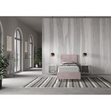 thumbnail of Letto Singolo con rete imbottito 90x190 microfibra glicine Adele