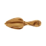 thumbnail of Zitruspresse aus Olivenholz spitz manuell 16 cm natur