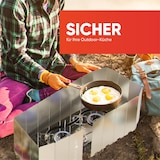 thumbnail of EVOCAMP Windschutz für Gaskocher & Grill – 22 Lamellen, faltbar, kompakt, mit Tasche