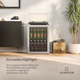 thumbnail of Beersafe Getränkekühlschrank mit Glastür | 64 x 48 cm | LED-Innenbeleuchtung Silber