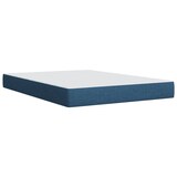 thumbnail of vidaXL Boxspringbett mit Matratze Blau 160x200 cm Stoff
