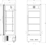 thumbnail of vaiotec Getränkekühlschrank 290 Liter "schwarz", 600 x 570 mm