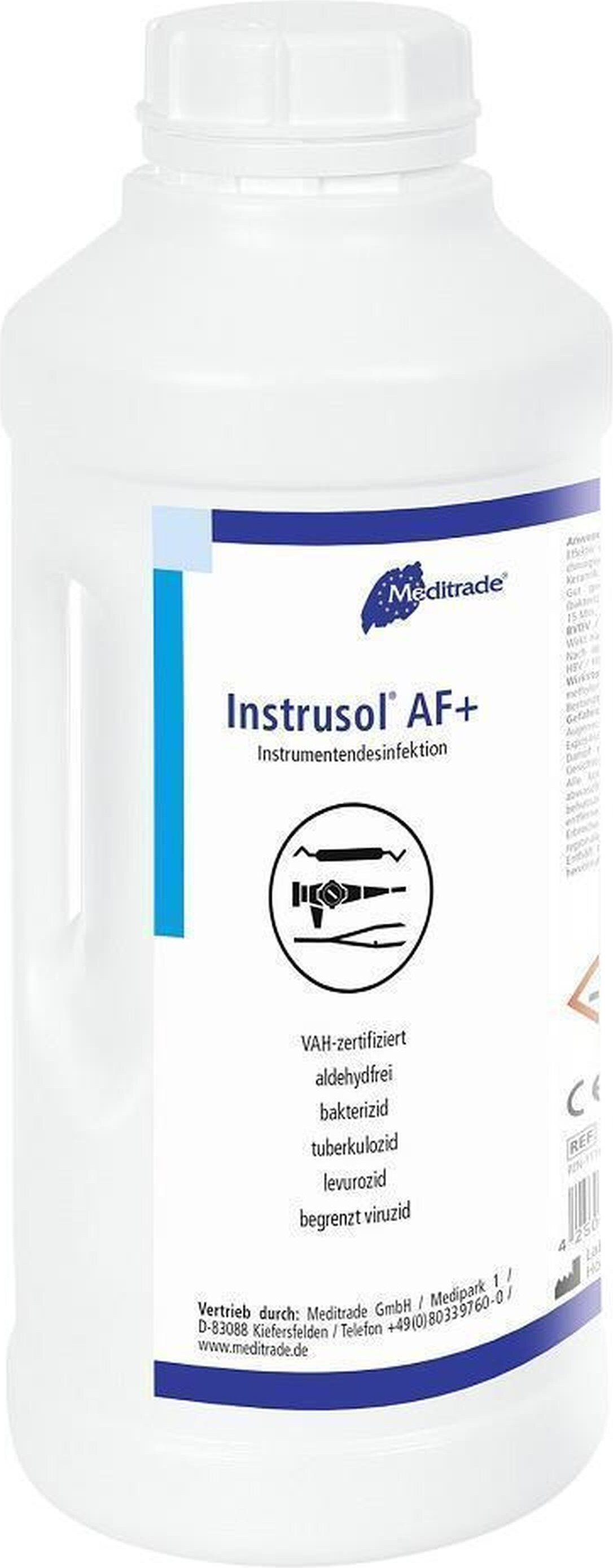 Instrusol AF + - Instrumentendesifektionsmittel - aldehydfrei - 18 x 500 ml